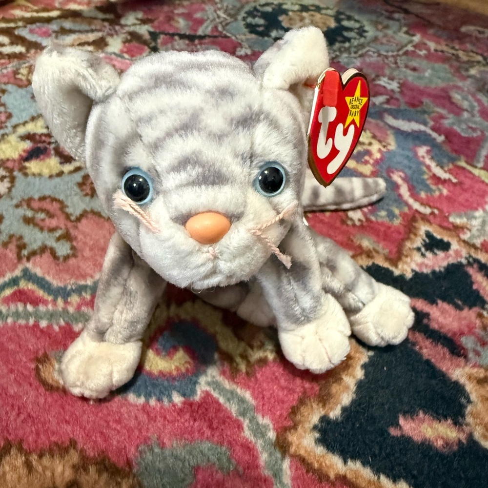 Ty Silver Beanie Baby